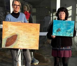 4 Chiacchiere  Pittura in atelier: un pomeriggio d’autunno 4 Chiacchiere  Pittura in atelier: un pomeriggio d’autunno